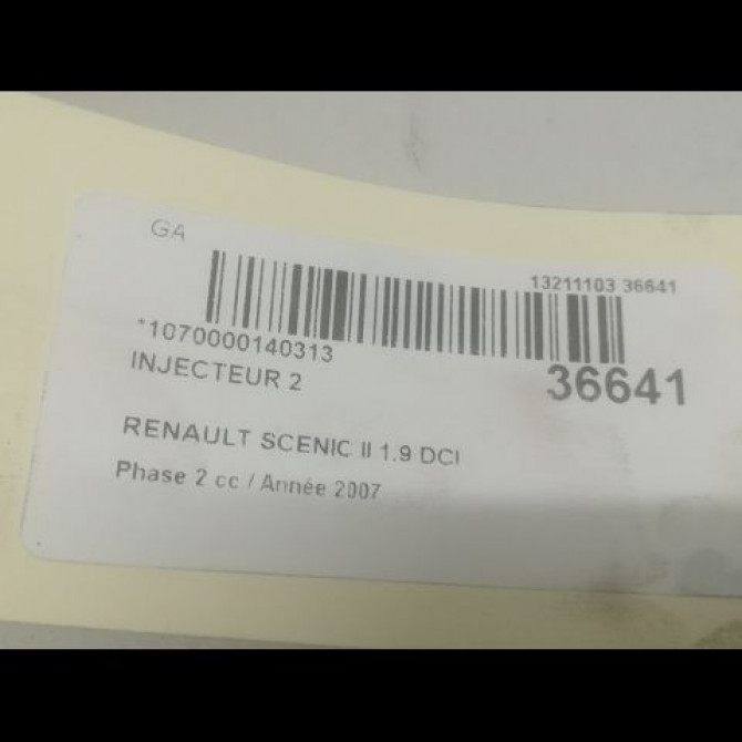 occasion RENAULT SCENIC II Phase 2 09-2006->04-2009 1.9 DCI 130ch 8200606383 3