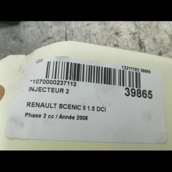 occasion RENAULT SCENIC II Phase 2 09-2006->04-2009 1.5 DCI 105ch 3