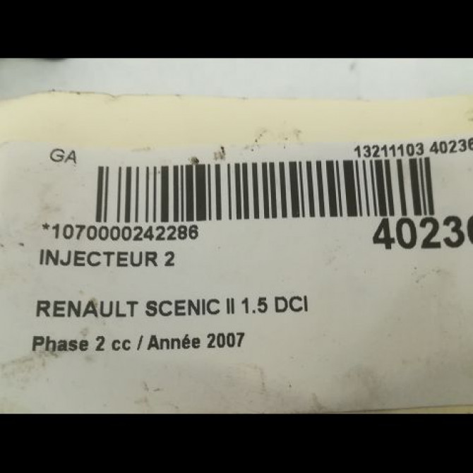 occasion RENAULT SCENIC II Phase 2 09-2006->04-2009 1.5 DCI 105ch 3