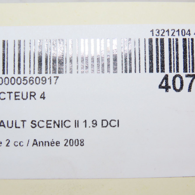 occasion RENAULT SCENIC II Phase 2 09-2006->04-2009 1.9 DCI 130ch 5