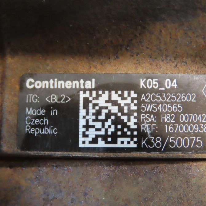 Pompe hp occasion RENAULT SCENIC III Phase 1 04-2009->11-2011 1.5 DCI 110ch 167000061R 5