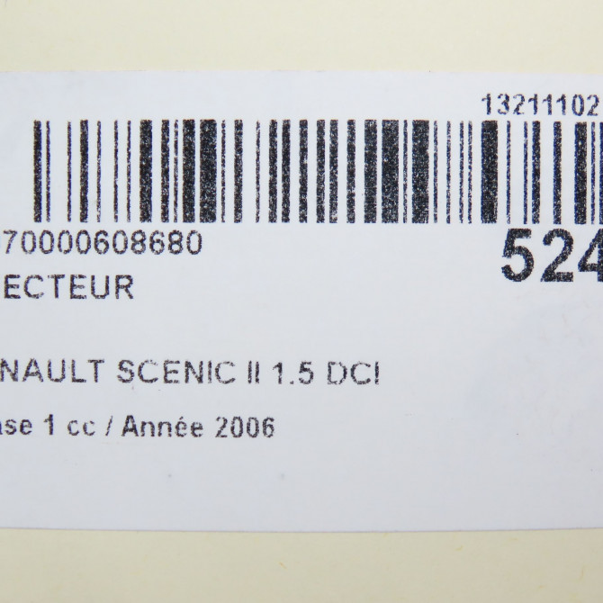 Injecteur occasion RENAULT SCENIC II Phase 1 03-2004->09-2006 1.5 DCI 105ch 6