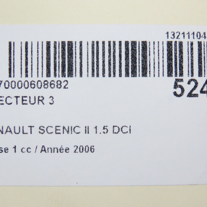 occasion RENAULT SCENIC II Phase 1 03-2004->09-2006 1.5 DCI 105ch 6