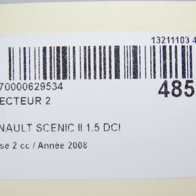 occasion RENAULT SCENIC II Phase 2 09-2006->04-2009 1.5 DCI 105ch 5