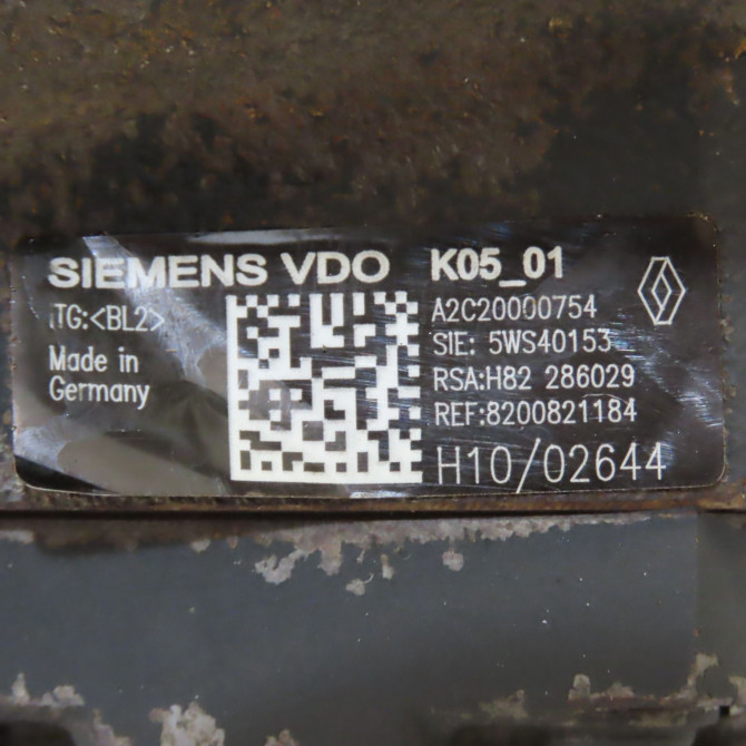 Pompe hp occasion RENAULT SCENIC II Phase 2 09-2006->04-2009 1.5 DCI 105ch 167008859R 6