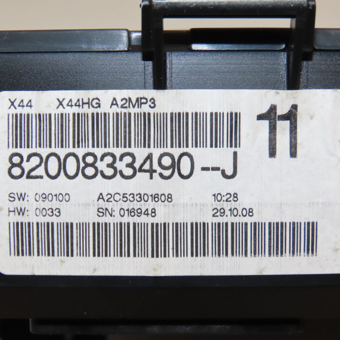Compteur occasion RENAULT TWINGO II Phase 1 06-2007->11-2011 1.2i 16v 75ch 7701067278 5