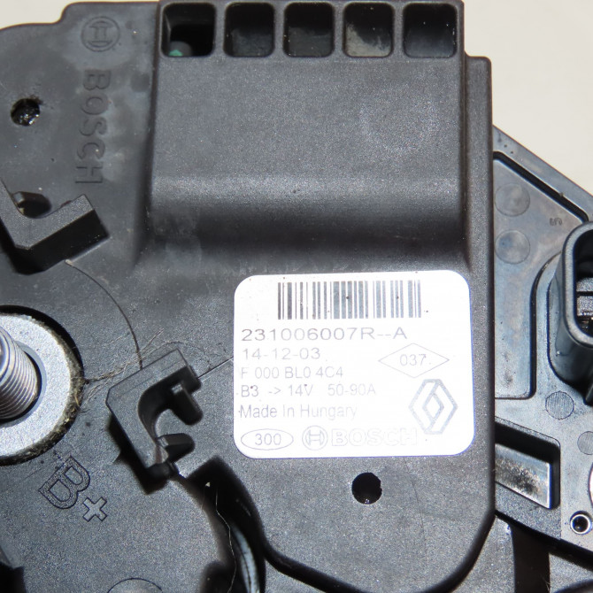 Alternateur occasion RENAULT TWINGO III Phase 1 06-2014->... 0.9 TCE 12v 90ch 231002243R 6