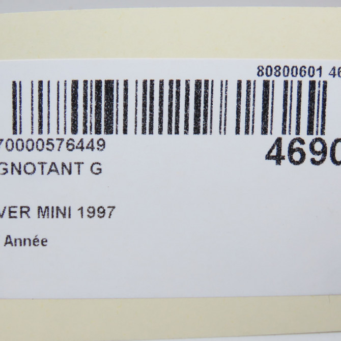 Clignotant gauche occasion ROVER MINI XBD100670SLP 4