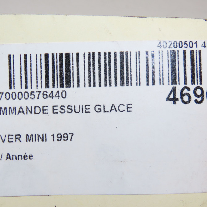 Commande essuie glace occasion ROVER MINI XPE100420PMP 5