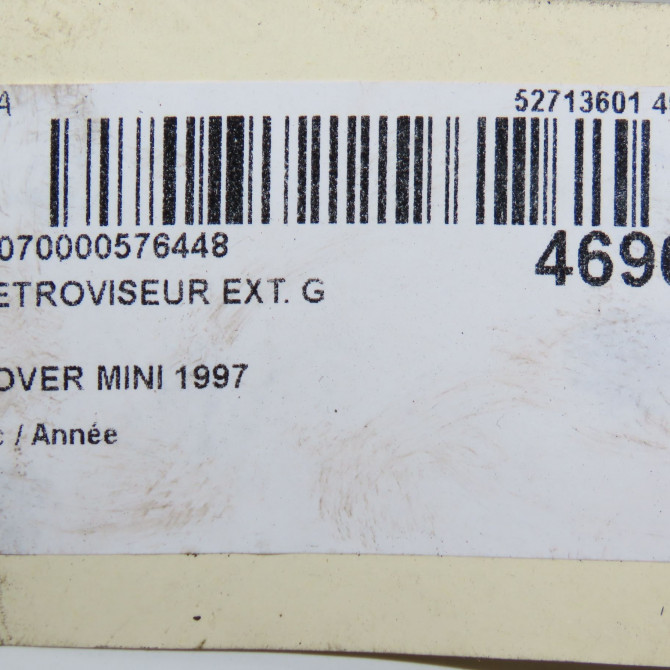 Retroviseur exterieur gauche occasion ROVER MINI CRB10185LML 5