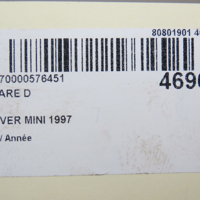 Phare droit occasion ROVER MINI XBC103410 5