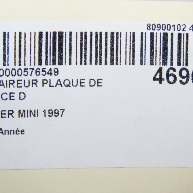 Eclaireur plaque de police d occasion ROVER MINI XFC100470 4