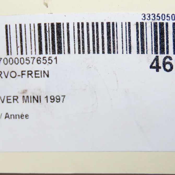 Servo-frein occasion ROVER MINI SJG119EVA 5
