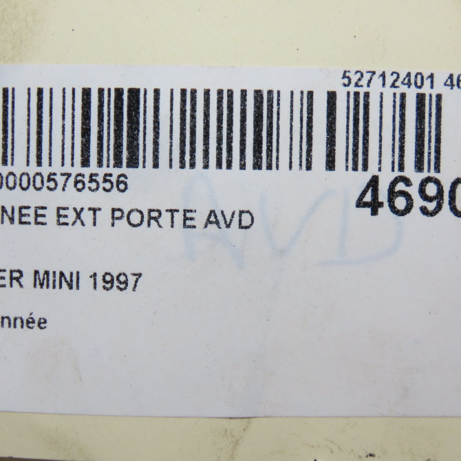 Poignee ext porte avd occasion ROVER MINI CXB10080 4