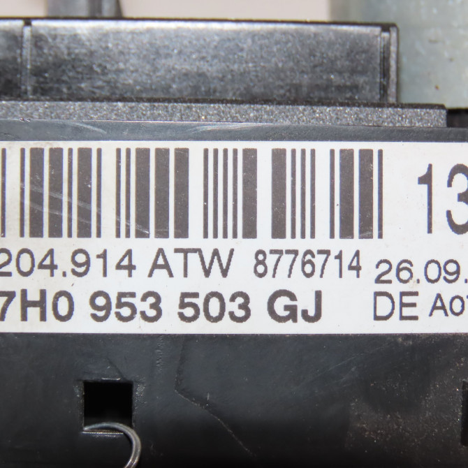 Bloc commodos occasion SEAT IBIZA IV Phase 1 05-2008->01-2012 1.6 TDI 90ch 7H0953513Q9B9 4