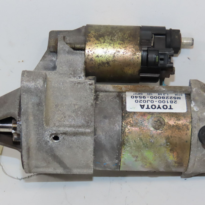 Démarreur occasion TOYOTA YARIS I Phase 2 03-2003->12-2005 1.3i 87ch 281000J020 1