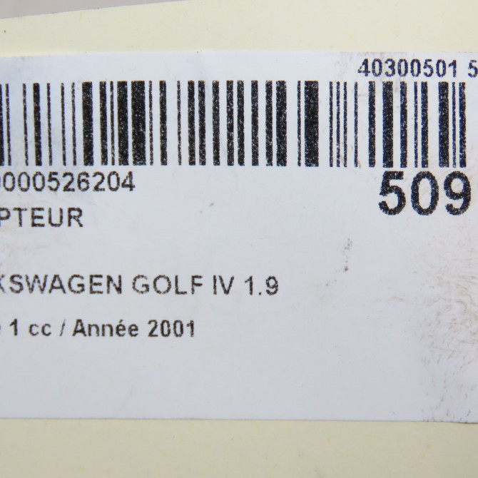 Compteur occasion VOLKSWAGEN GOLF IV GOLF IV Phase 1 1998-01-01->2005-06-30 1.9 TDI 115ch 1J0920805GX 7