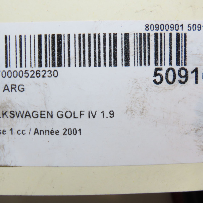 Feu arrière gauche occasion VOLKSWAGEN GOLF IV GOLF IV Phase 1 1998-01-01->2005-06-30 1.9 TDI 115ch 1J6945095Q 4
