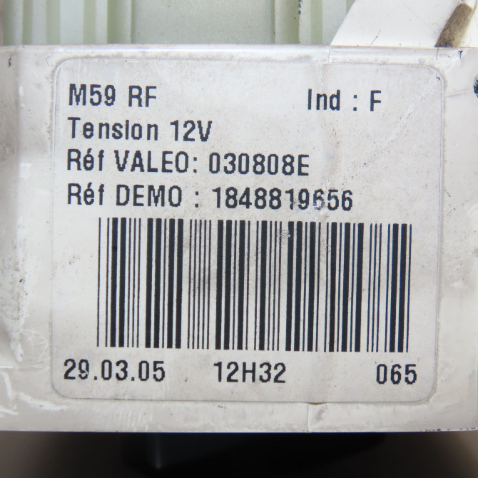 Commande de chauffage occasion CITROEN BERLINGO I Phase 2 11-2002->10-2010 1.4i 6451NN 4