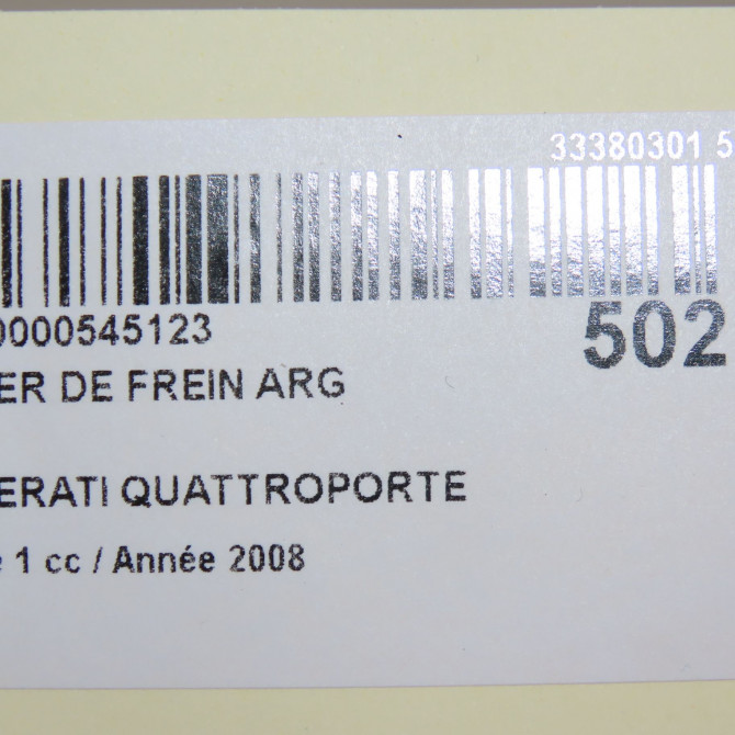 Etrier de frein arrière gauche occasion MASERATI 146 Phase 1 04-1995->04-1999 4.2i 401ch 6