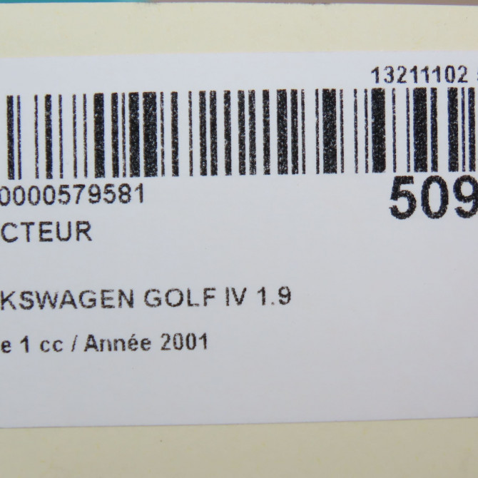 Injecteur occasion VOLKSWAGEN GOLF IV GOLF IV Phase 1 1998-01-01->2005-06-30 1.9 TDI 115ch 45130073T 5