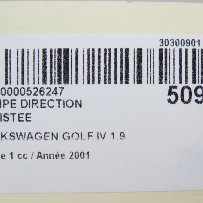 Pompe direction assistee occasion VOLKSWAGEN GOLF IV GOLF IV Phase 1 1998-01-01->2005-06-30 1.9 TDI 115ch 1J0422152M 6