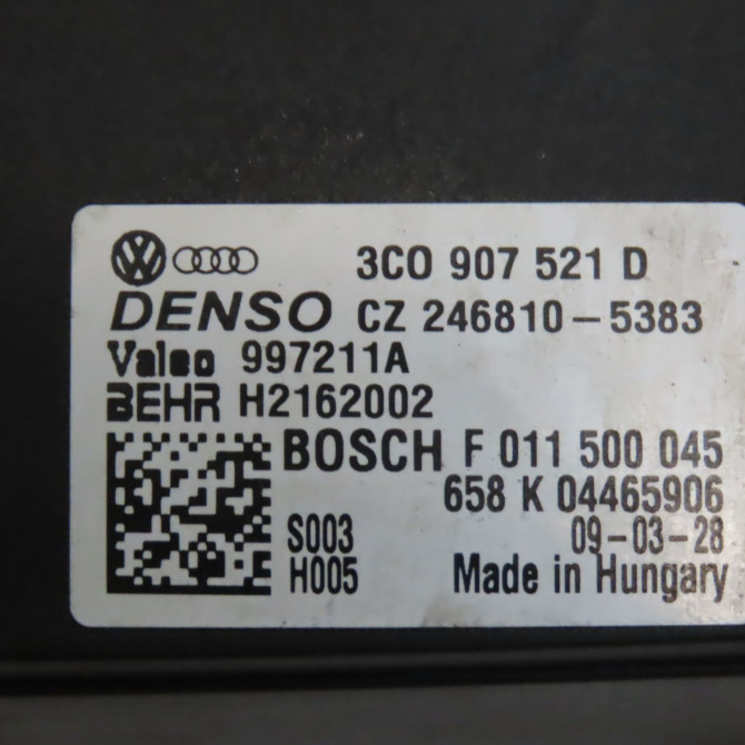 Resistance de chauffage occasion VOLKSWAGEN TOURAN I Phase 2 11-2006->09-2010 2.0TDi 16v 140ch 3