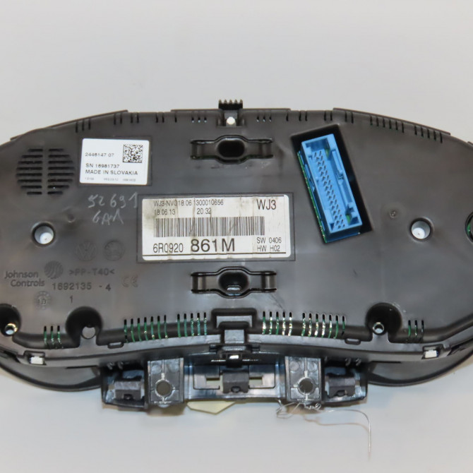 Compteur occasion VOLKSWAGEN POLO V POLO V Phase 1 2009-09-01->2014-05-31 1.6 TDI 90 6R0920861M 2