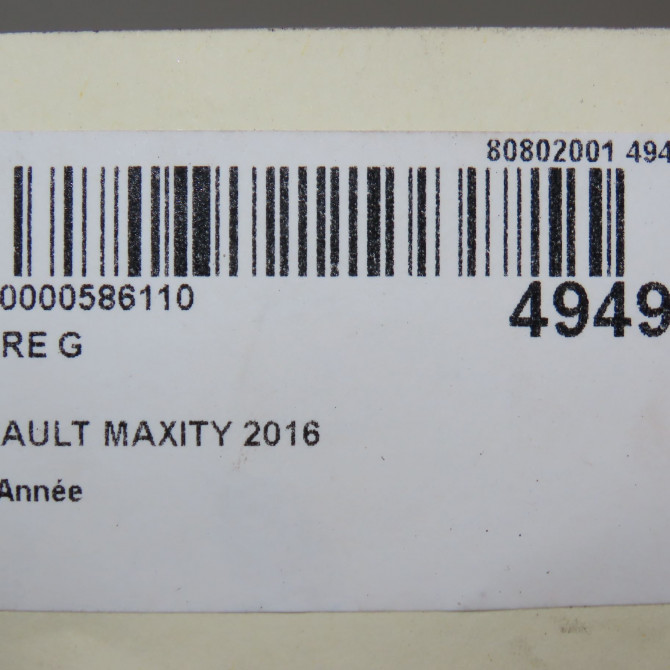 Phare gauche occasion RENAULT MAXITY 6