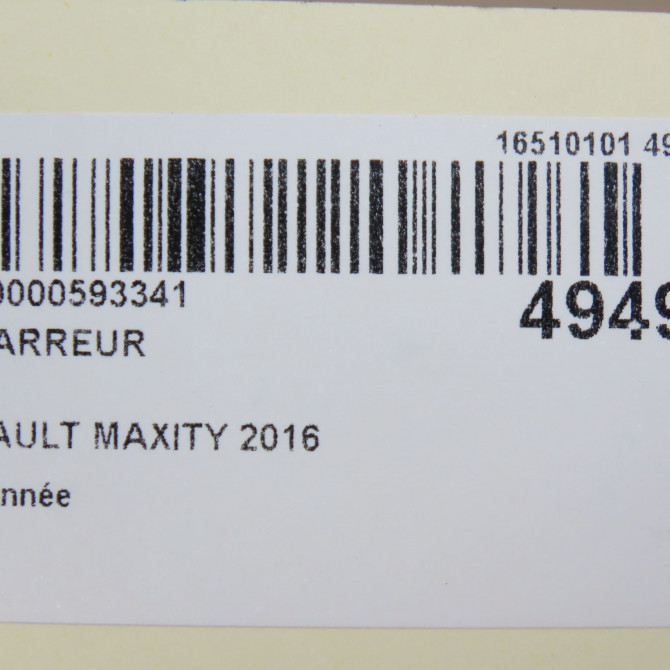 Démarreur occasion RENAULT MAXITY 8