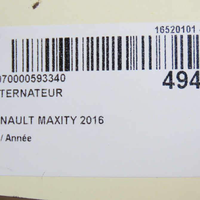 Alternateur occasion RENAULT MAXITY 8