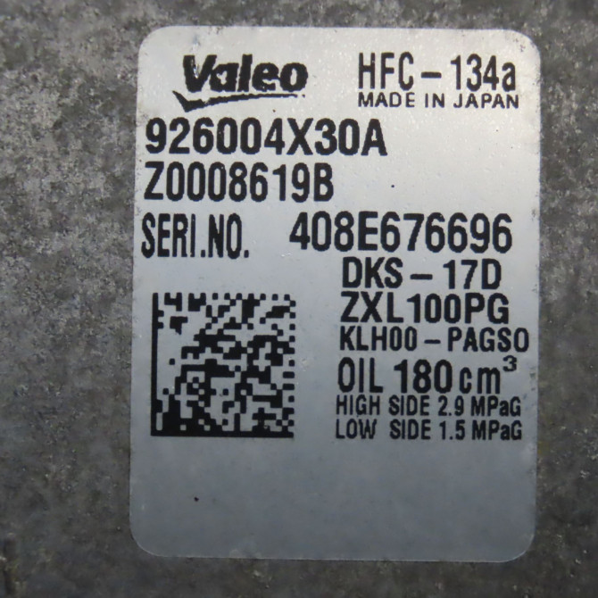 Compresseur air conditionne occasion RENAULT MAXITY 5