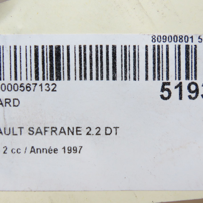 Feu arrière droit occasion RENAULT SAFRANE Phase 2 09-1996->08-2000 2.2 DT 7701042486 6