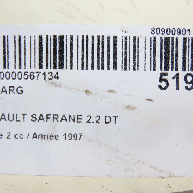 Feu arrière gauche occasion RENAULT SAFRANE Phase 2 09-1996->08-2000 2.2 DT 7701042481 6