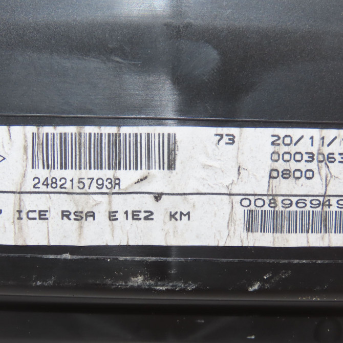 Compteur occasion RENAULT TWINGO III Phase 1 06-2014->... 0.9 TCE 12v 90ch 248219135R 4