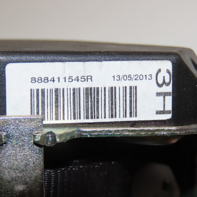 Ceinture arrière gauche occasion RENAULT ZOE Phase 1 10-2012->... ELEC 888411545R 4