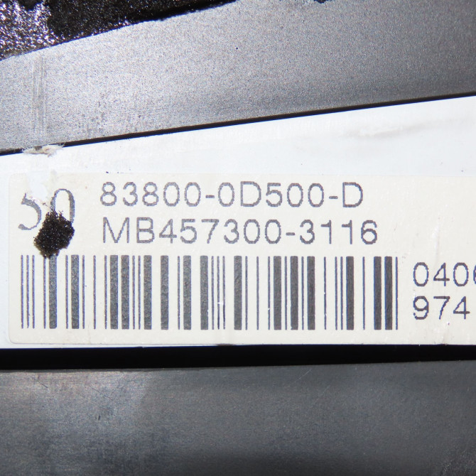 Compteur occasion TOYOTA YARIS II Phase 1 12-2005->11-2009 838000D501 5