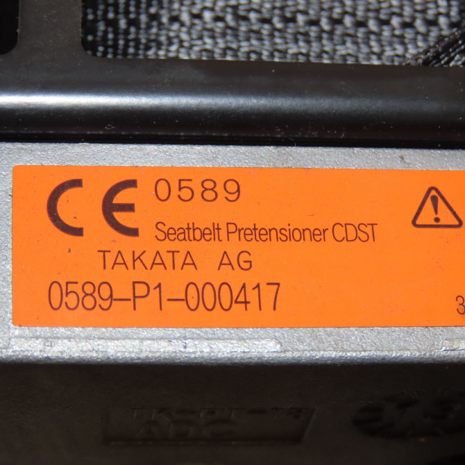 Ceinture avant droite occasion TOYOTA YARIS III YARIS III Phase 1 2011-03-01->2015-04-30 732100D321C0 4