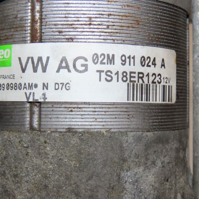 Démarreur occasion VOLKSWAGEN GOLF VI Phase 1 10-2008->04-2013 2.0 TDI 140ch 2M911024X 4