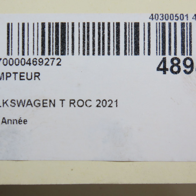 Compteur occasion VOLKSWAGEN T ROC 17A920320B 6