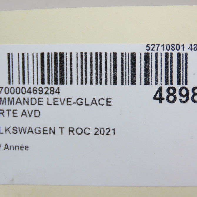 Commande lève-glace porte avant droite occasion VOLKSWAGEN T ROC 5G0959855LWZU 5