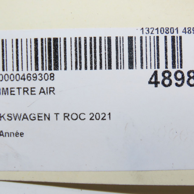 Debimetre air occasion VOLKSWAGEN T ROC 5L906461B 7