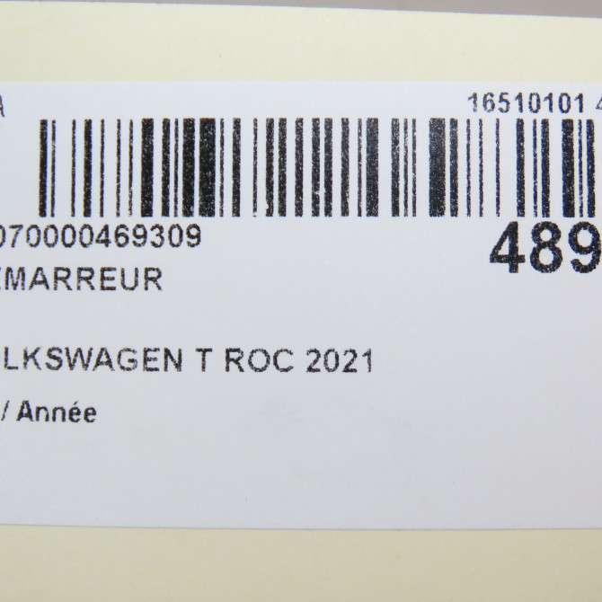 Démarreur occasion VOLKSWAGEN T ROC 2E911022C 8