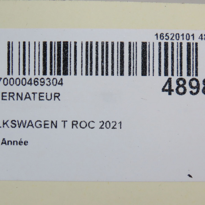 Alternateur occasion VOLKSWAGEN T ROC 5L903026N 8