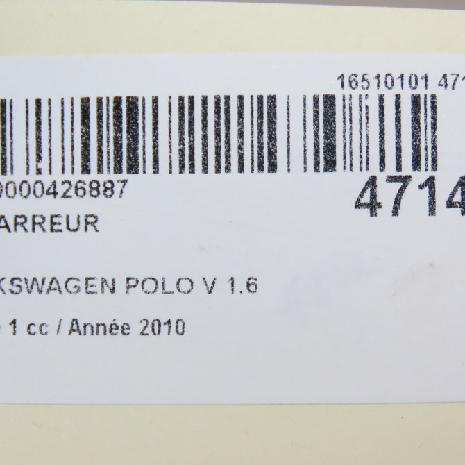 Démarreur occasion VOLKSWAGEN POLO V POLO V Phase 1 2009-09-01->2014-05-31 1.6 TDI 90ch AM911023L 8