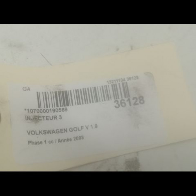 occasion VOLKSWAGEN GOLF V Phase 1 11-2003->10-2008 1.9 TDI 105ch 38130073AG 3