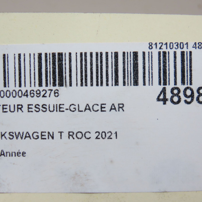 Moteur essuie-glace arrière occasion VOLKSWAGEN T ROC 5G0955711C 6