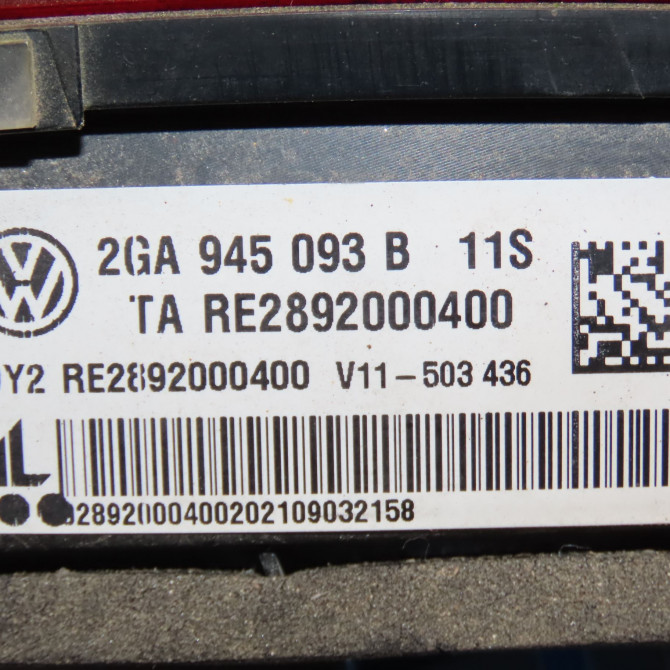 Feu arrière interieur gauche occasion VOLKSWAGEN T ROC 2GA945093B 4