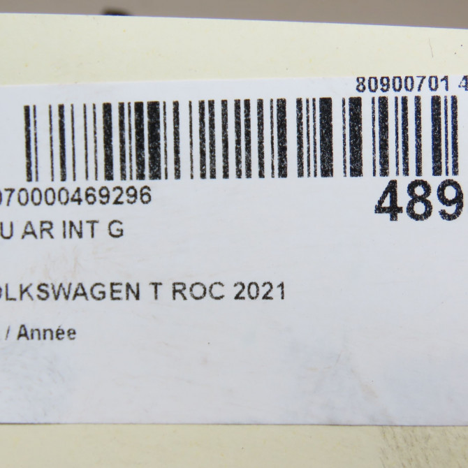 Feu arrière interieur gauche occasion VOLKSWAGEN T ROC 2GA945093B 6