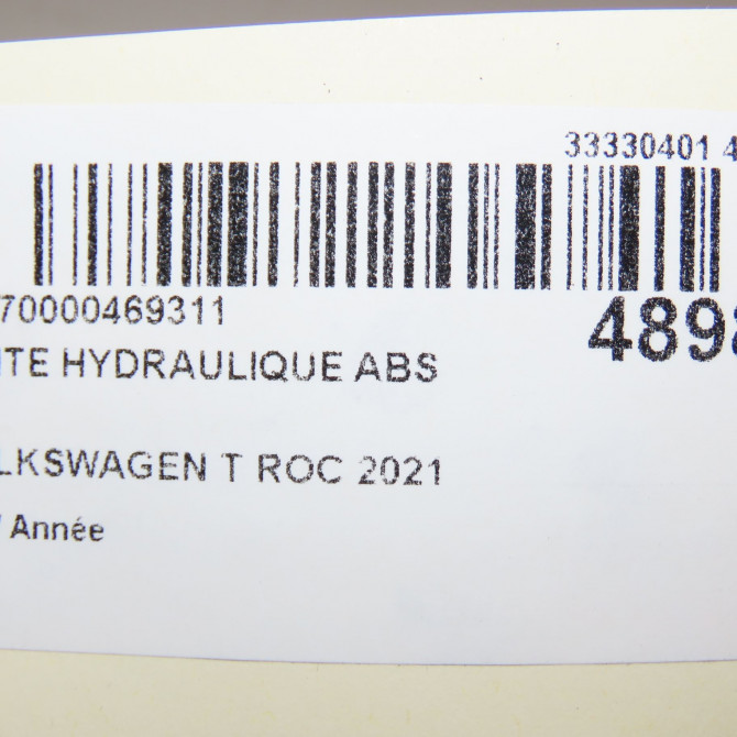 Unité hydraulique ABS occasion VOLKSWAGEN T ROC 5Q0614517GBBEF 6